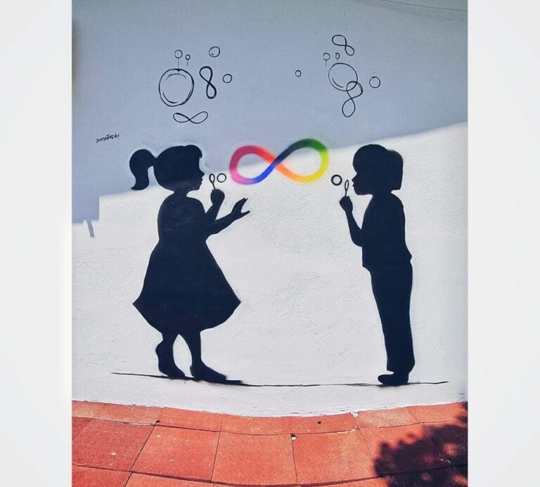 Graffiti από τον Skitsofreni στο Κέντρο Ημέρας